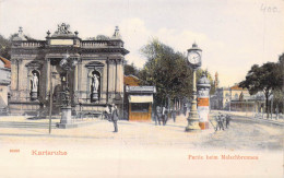 ALLEMAGNE - Karlsruhe - Partie Beim Malschbrunnen - Carte Postale Ancienne - Karlsruhe