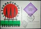 Hungary,International Fair,Messe,Event Stamps,Official Postcard,FDC Seal - Briefe U. Dokumente