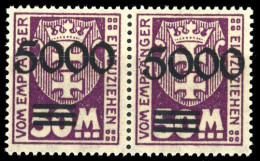 1923, Danzig, P 26 AD, ** - Postage Due