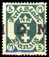 1922, Danzig, D 24 Av, ** - Service