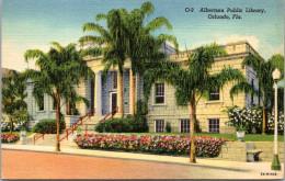 Florida Orlando The Albertson Public Library Curteich - Orlando