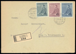 1942, Böhmen Und Mähren, 86-88, Brief - Other & Unclassified