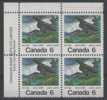 Canada - #532 - MNH PB - Números De Planchas & Inscripciones