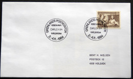 Greenland 1984 SPECIAL POSTMARKS. CARLEX 84.   2.-4.11. KARLSKRONA  ( Lot 921) - Brieven En Documenten