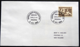 Greenland 1984 SPECIAL POSTMARKS. CARLEX 84.   2.-4.11. KARLSKRONA  ( Lot 921) - Covers & Documents