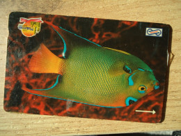 MALAYSIA USED CARDS FISHES MARINE LIFE - Fish