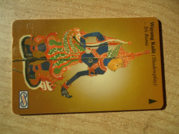 MALAYSIA  USED CARDS WAYANG KULIT  DOLL - Ontwikkeling