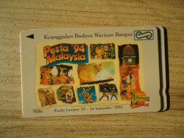 MALAYSIA  USED CARDS  FESTIVAL PESTA 94 - Cultura