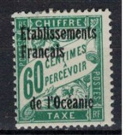 OCEANIE          N° YVERT  :   TAXE 6   NEUF SANS GOMME        ( S G     2 / 54  ) - Timbres-taxe