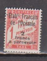 OCEANIE          N° YVERT  :   TAXE   8   NEUF SANS GOMME        ( S G     2 / 54  ) - Timbres-taxe