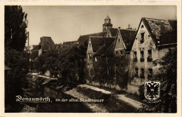 CPA AK Donauworth An Der Alten Stadtmauer GERMANY (876331) - Donauwörth