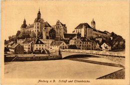 CPA AK Neuburg A.D. Schloß Und Elisennbrucke GERMANY (875851) - Neuburg