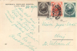 Romania Correspondance Viorica Iuga Voda Cluj Lacul Rosu - Lettres & Documents