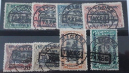 Ruanda-Urundi - TX1/8 - Oblitérés KIGOMA - 1919 - Usati