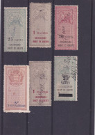6 Timbres FISCAUX,,dont Monaco Et 5 De COCHINCHINE - Lots & Kiloware (max. 999 Stück)