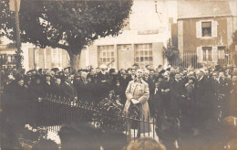 78-LE-MESNIL-SAINT-DENIS- CARTE-PHOTO- INAUGURATION DU MONUMENT AUX MORTS - Le Mesnil Saint Denis