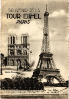 CPM PARIS 7e - Souvenir De La Tour Eiffel (83525) - Tour Eiffel