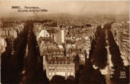 CPA PARIS 7e-Panorama-Vue Prise De La Tour Eiffel (327560) - Tour Eiffel