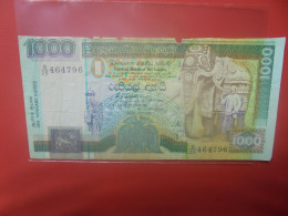 SRI LANKA 1000 RUPEES 1992 Circuler (B.29) - Sri Lanka