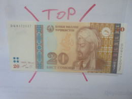 TADJIKISTAN 20 SOMONI 1999 Neuf (B.29) - Tajikistan