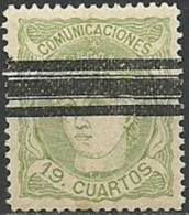 ESPAÑA 1870 Mi:ES 108, Edi:ES 114 - Used Stamps