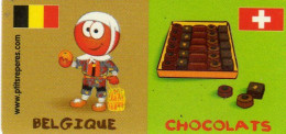 Magnets Magnet Leclerc Reperes Belgique Chocolat - Toerisme