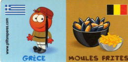 Magnets Magnet Leclerc Reperes Grece Moule Frite - Tourisme