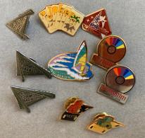 Lot De 10 Pin's—Bon état - Lots