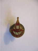 Petit Insigne Ancien De Supporter De Club Sportif / Football/"Allez Reims" S.R./ à Molette/Vers 1950-60   INS79 - Abbigliamento, Souvenirs & Varie