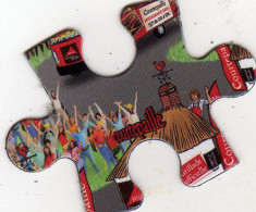 Magnets Magnet Courtepaille Tour De France Puzzle - Toerisme