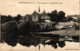 CPA SEICHES - Vue Générale Et Bords Du Loir (253814) - Seiches Sur Le Loir