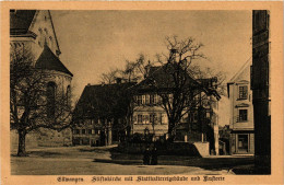 CPA AK Ellwangen – Stiftskirche Mit Statthaltereigebaude GERMANY (857223) - Ellwangen