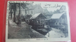 Benfeld  Partie An Der Ill , Lavoir , Cachet Rouge Pr.sb - Benfeld