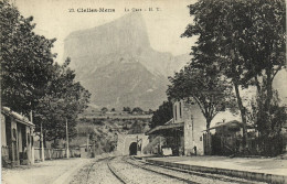 CPA AK CLELLES-MENS - La Gare (215487) - Clelles