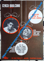 B242> < VITTORIO BELLANI / MARISA BRANDO > Pagina Pubblicità 45 GIRI = 1965 - Affiches & Posters