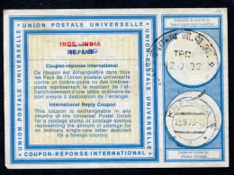 INDE  International Reply Coupon / Coupon Réponse International - Unclassified