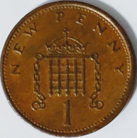 Great Britain - Penny 1979, KM# 915 (#2301) - 1 Penny & 1 New Penny