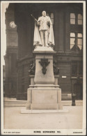 King Edward VII Memorial, Birmingham, 1914 - WH Day RP Postcard - Birmingham