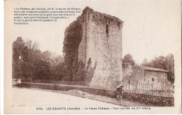 85   Les Essarts -  Le Vieux Chateau  - Tour Carree Du XI E Siecle - Les Essarts