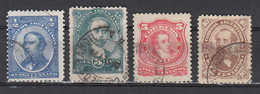 Argentine 60 + 62 + 63 + 65 ° - Used Stamps