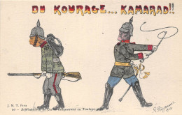 ILLUSTRATEUR- R- PAYONNE- DESSIN GUERRE 14 - DU KOURAGE... KAMARAD - Autres & Non Classés