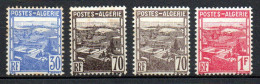 Col33 Colonie Algérie N° 163 à 165 + 164 Foncé Neuf X MH Cote : 1,00€ - Oblitérés