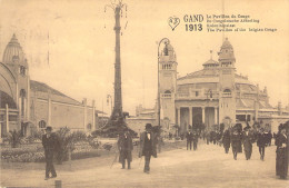 BELGIQUE - GAND - GENT - Exposition Universelle 1913 - Le Pavillon Du Congo  - Carte Postale Ancienne - Gent