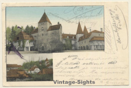 Villars-Les-Moines - Münchenwiler / Switzerland: Chateau (Vintage PC 1905) - Villars-les-Moines