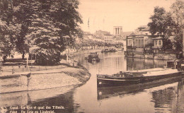 BELGIQUE - GAND - La Lys Et Quai Des Tilleuls - Carte Postale Ancienne - Gent