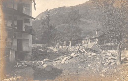 73-BOZEL- CARTE-PHOTO- CATASTROPHE DU 16 JUILLET 1904 - Bozel