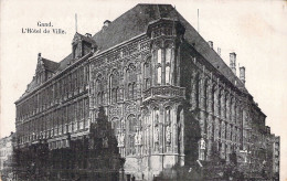 BELGIQUE - GAND - L'Hôtel De Ville - Carte Postale Ancienne - Gent