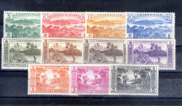 Nouvelles Hébrides. Série Courante 1957 - Unused Stamps