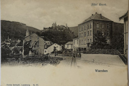 Luxembourg  (Vianden) Hotel Ensch Ca 1900 Light Stains - Vianden