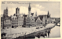 BELGIQUE - GAND - Quai Aux Herbes - Maison Des Corporations - Carte Postale Ancienne - Gent